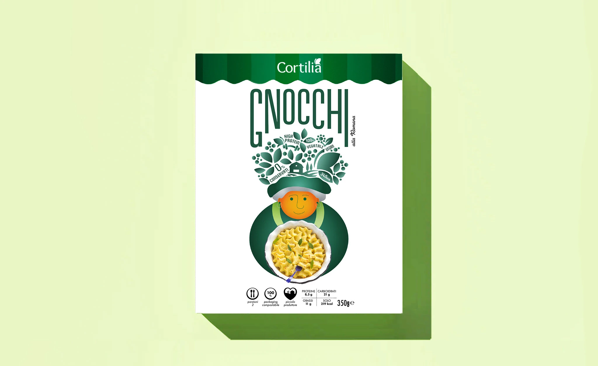 Cortilia Ready Meal Visual Brand Design artwork 3