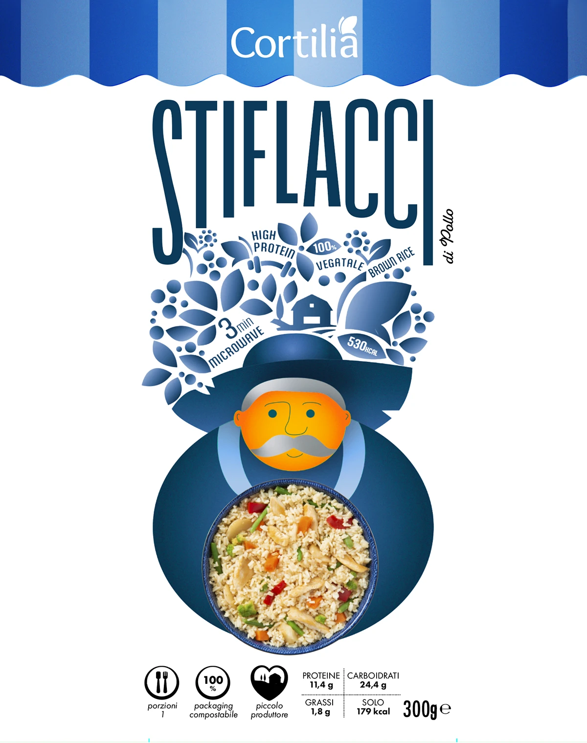 Cortilia Ready Meal Visual Brand Design artwork 2
